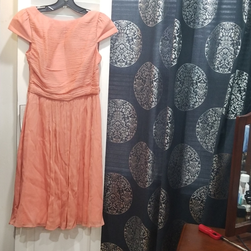 J Crew MIRABELLE DRESS IN SILK CHIFFON - Picture 3 of 3